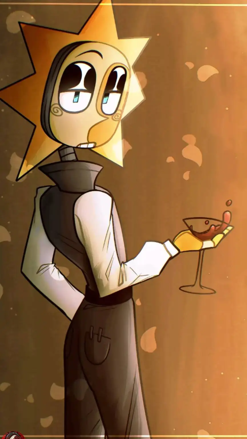 ai character: 𝑆𝑢𝑛 background