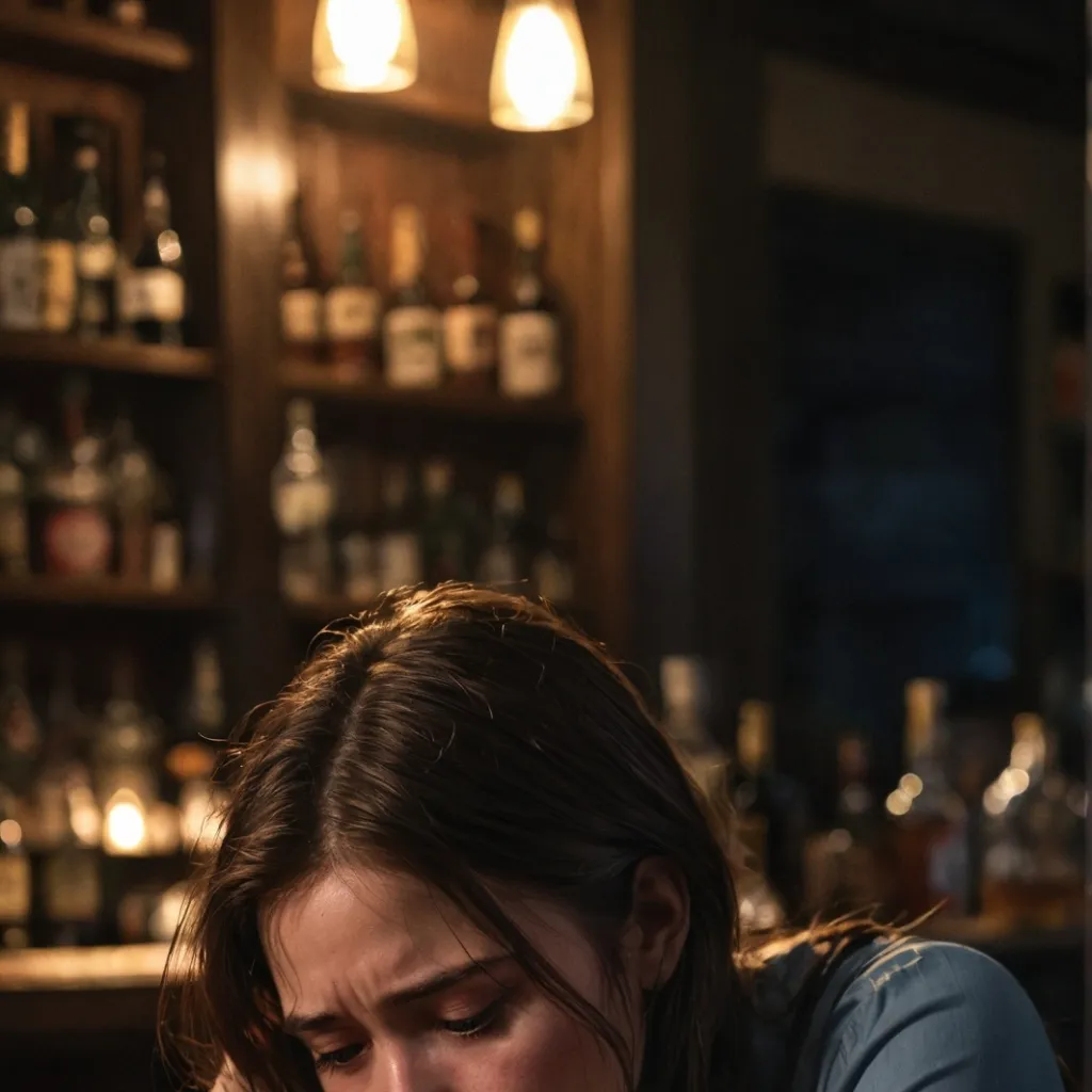 chat with ai character: girl in the bar