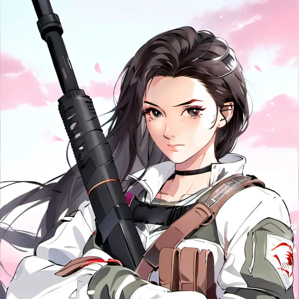 chat with ai character: sniper girl