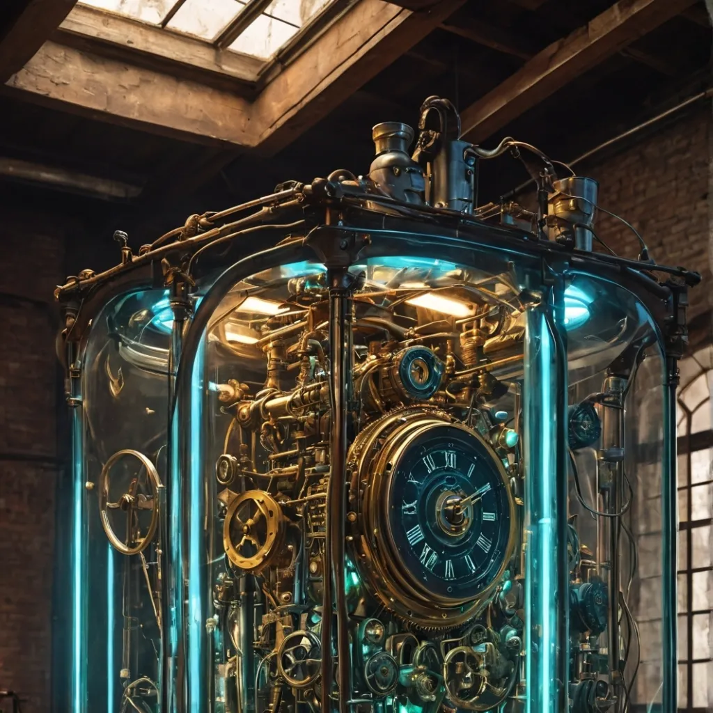 chat with ai character: time machine