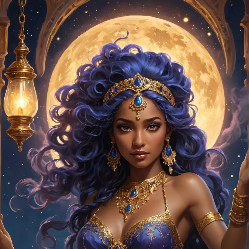 chat with ai character: Genie