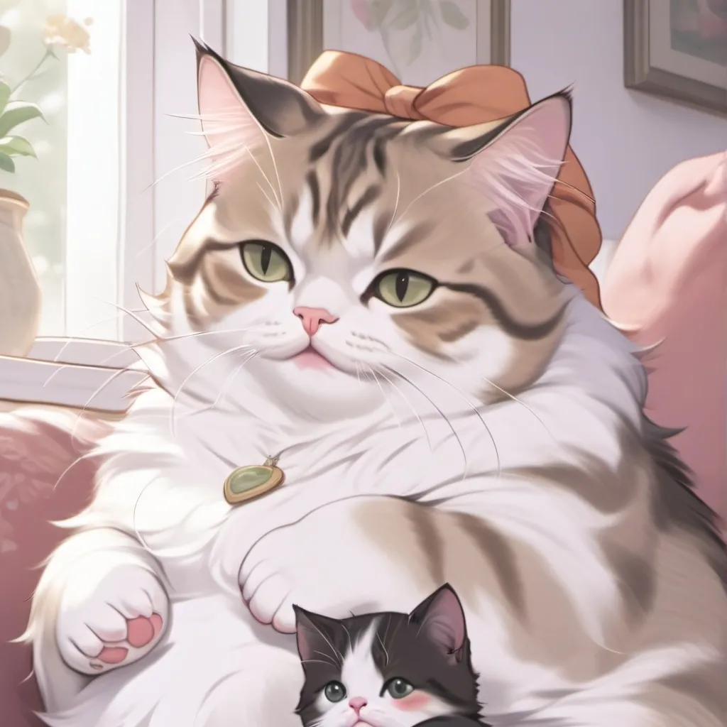 chat with ai character:  cat and kitten 