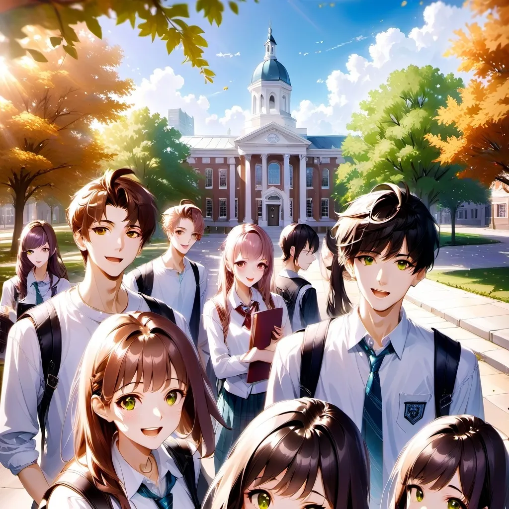 chat with ai character: regular college 