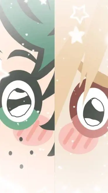ai character: izu x bakugo  background