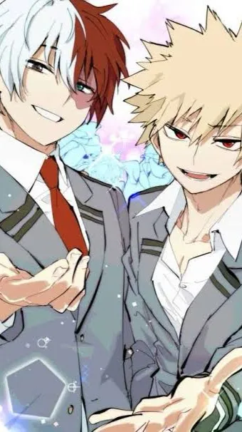 ai character: Bakugo y todoroki  background