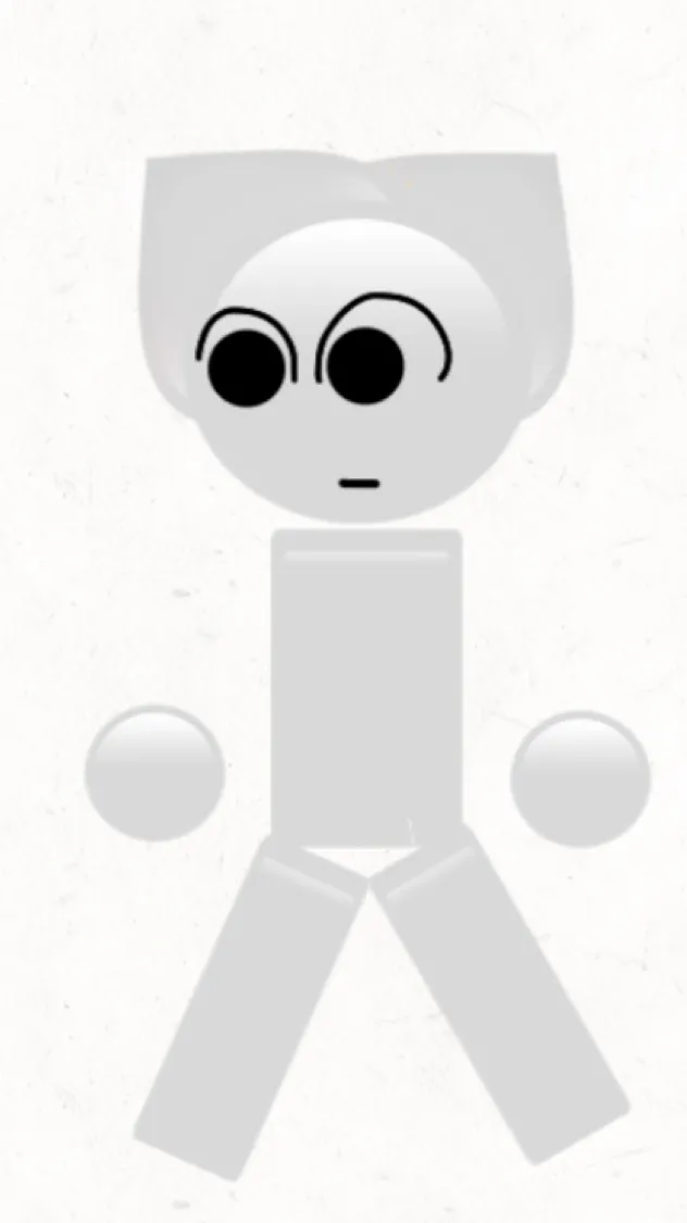 ai character: Emoji baby cat background