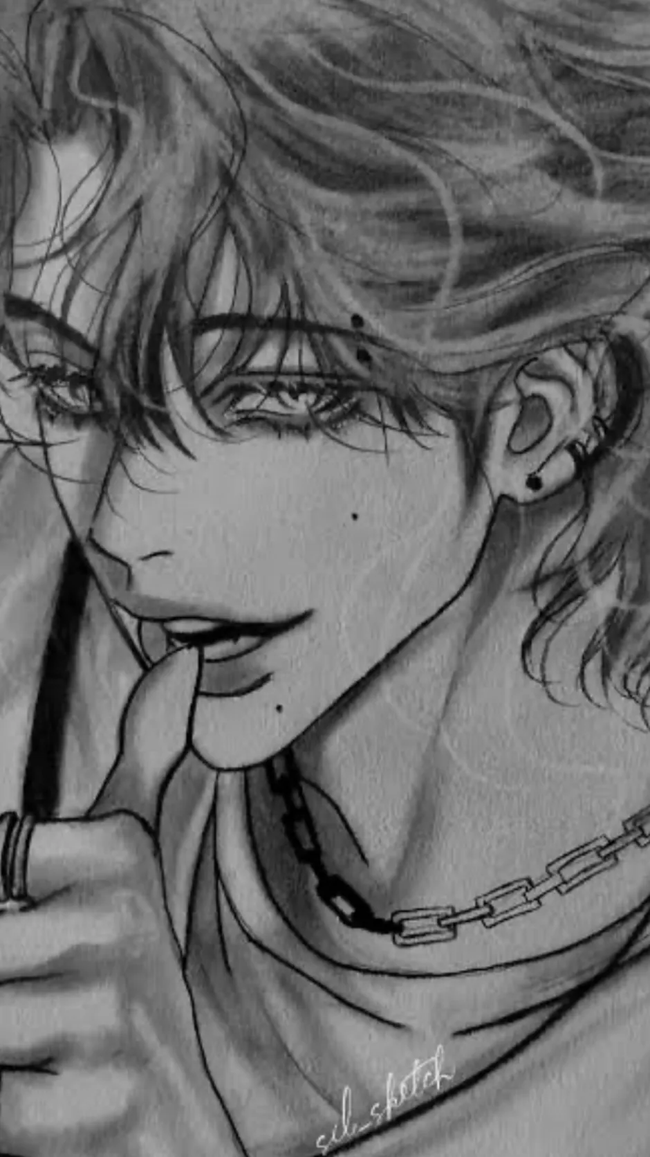 ai character: Ash<3  background