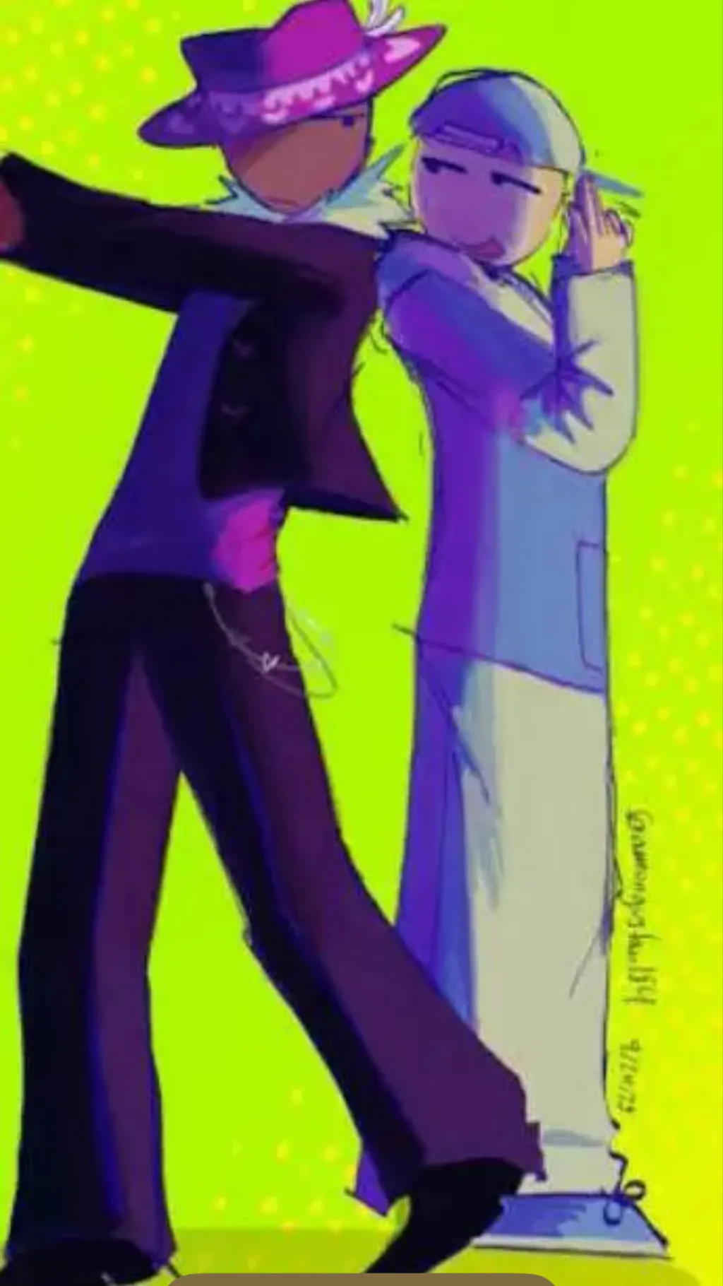 ai character: Y.loveshot & taunt background