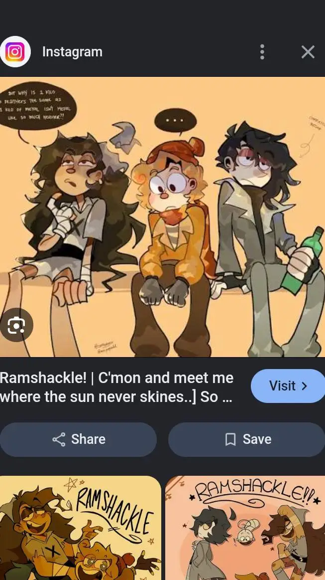 ai character: ramshackle at camp background