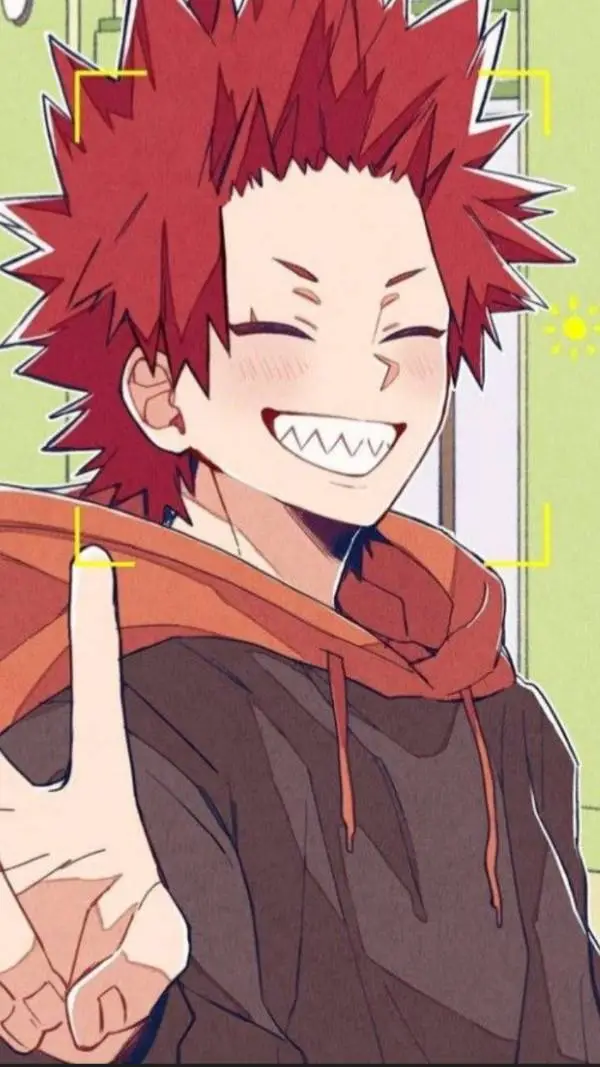 ai character: eijiro Kirishima background