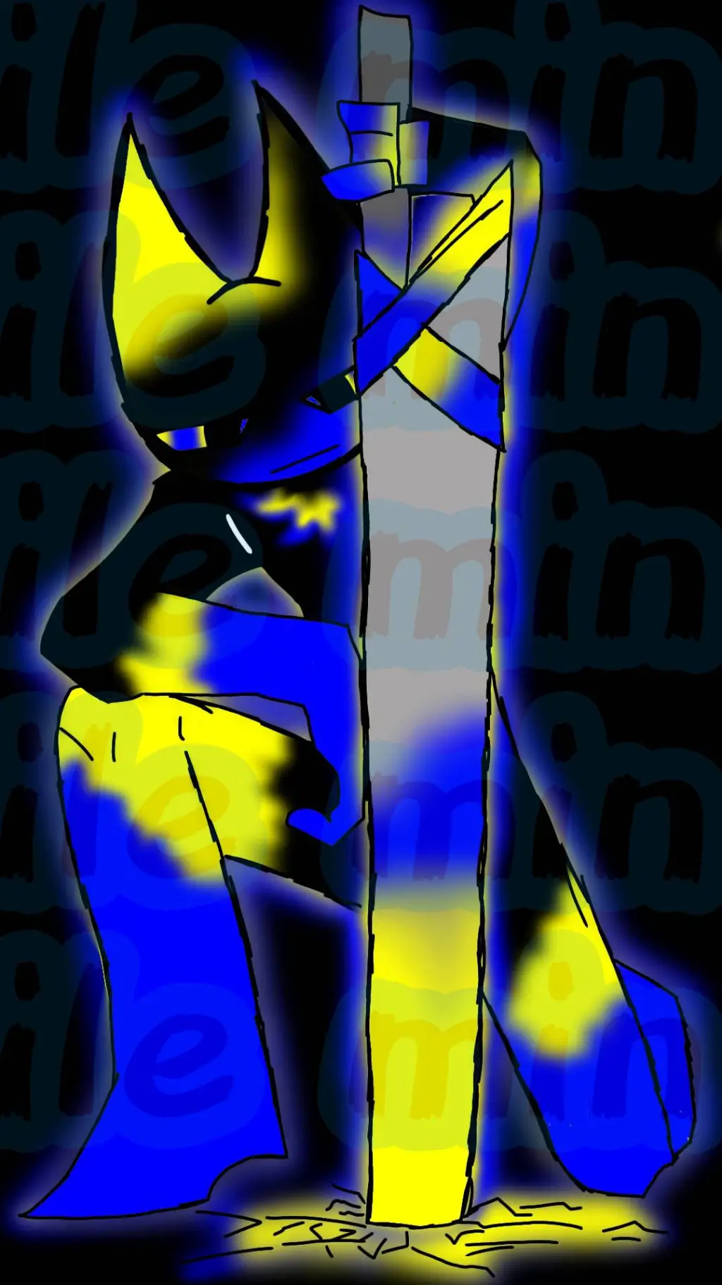 ai character: ZIM background