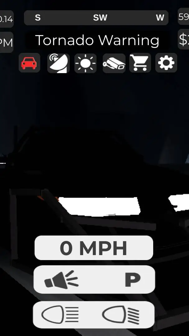 ai character: mha chasing tornad background