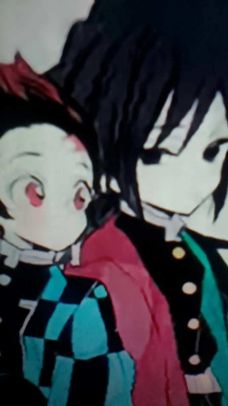 ai character: giyu × tanjiro  background