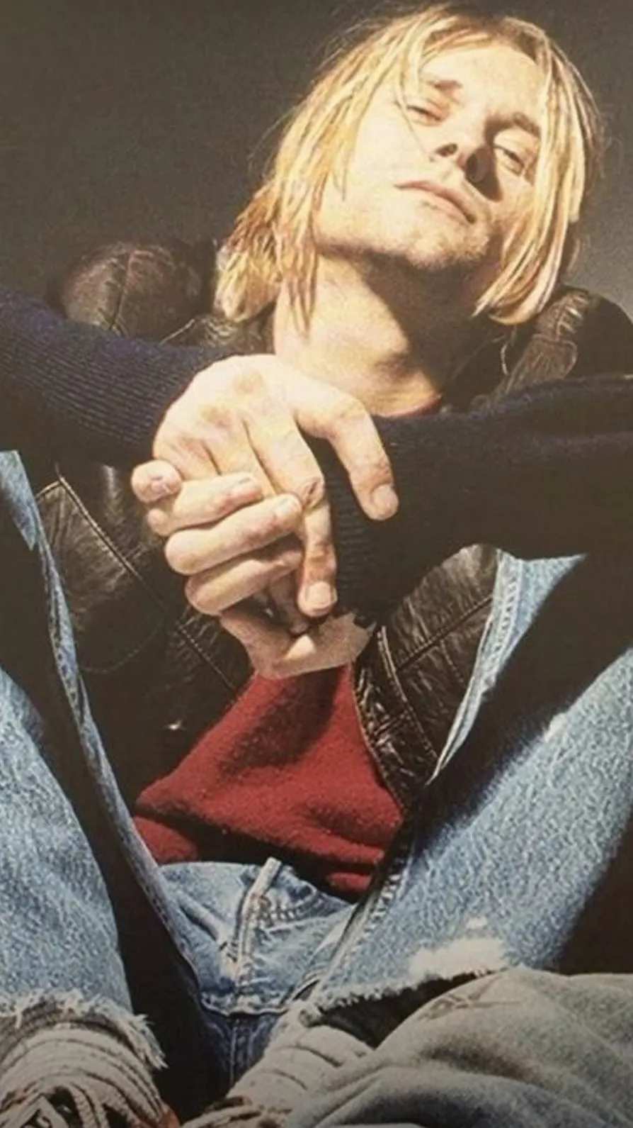 ai character: Kurt Cobain background