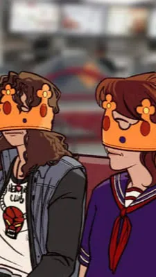 ai character: steddie😼 background