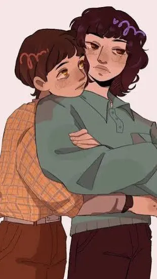 ai character: byler:3 S4 background