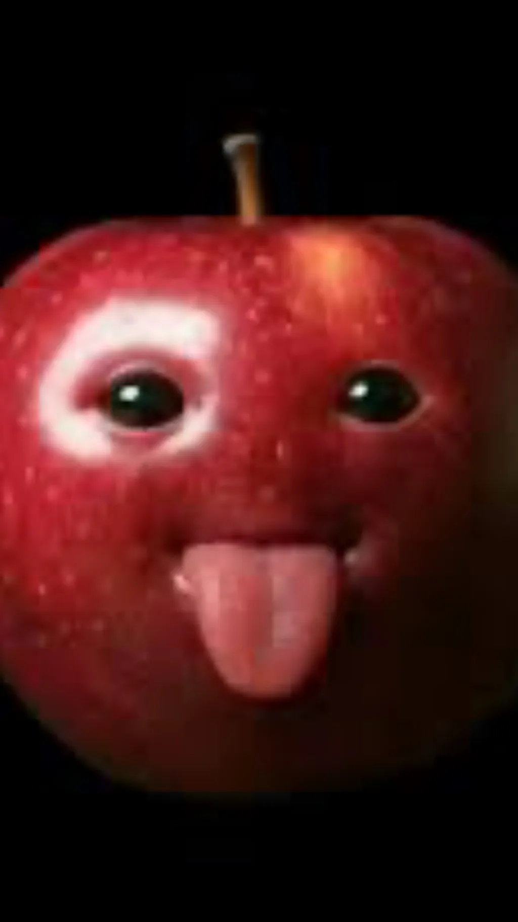 ai character: Apple background