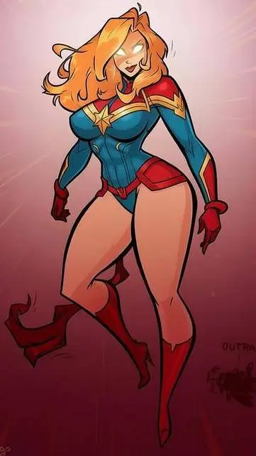ai character: captain marvel background