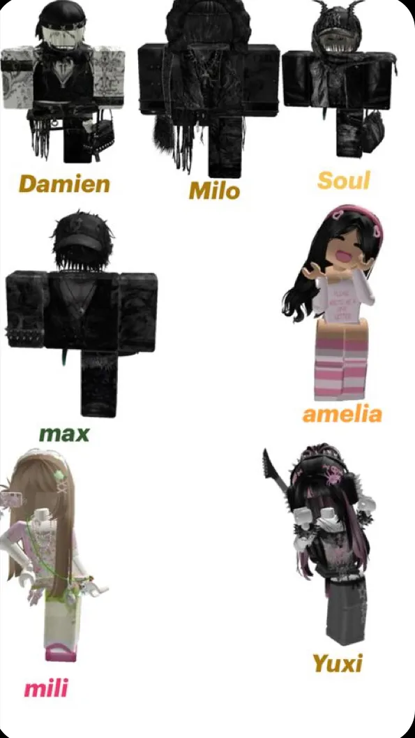 ai character: Roblox GC background