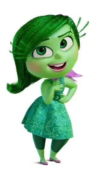 ai character: Disgust inside out background
