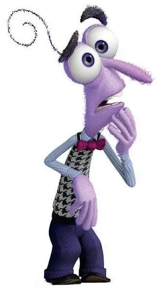 ai character: Fear inside out background