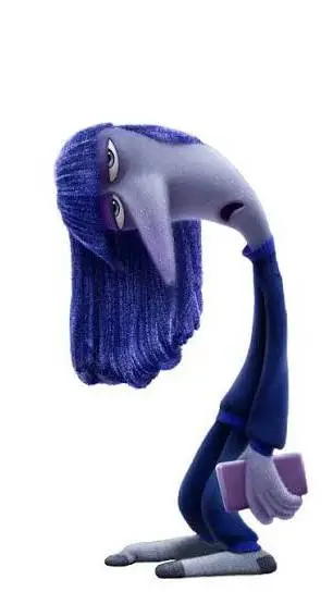ai character: ennui Inside out background
