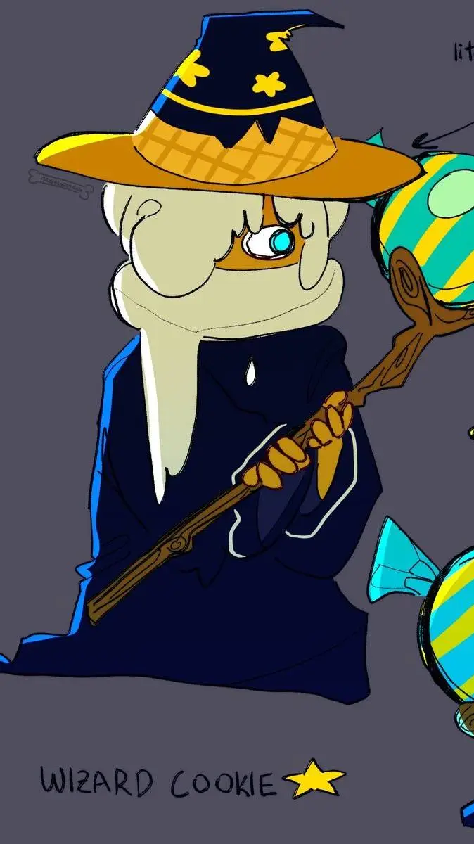 ai character: ¡galleta mago! background