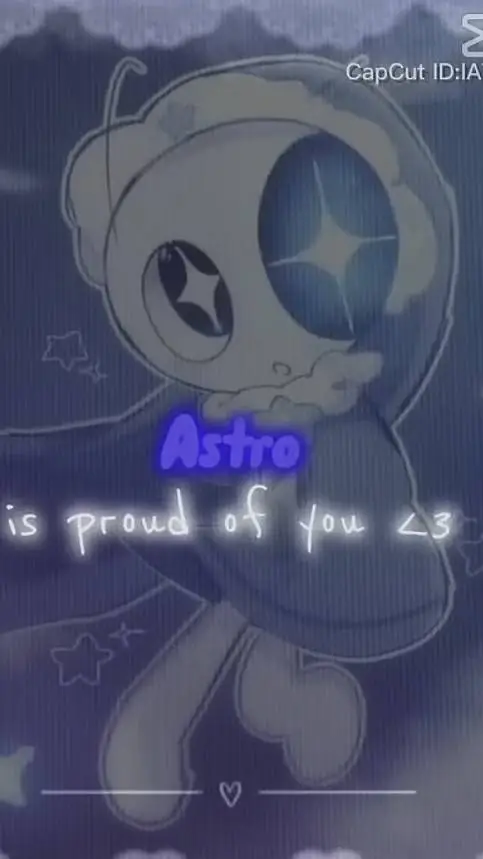 ai character: astro novalight background