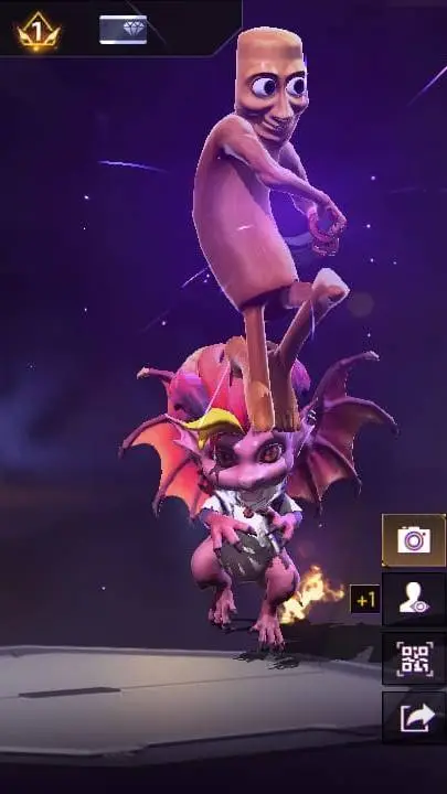 ai character: Tun sahur  background