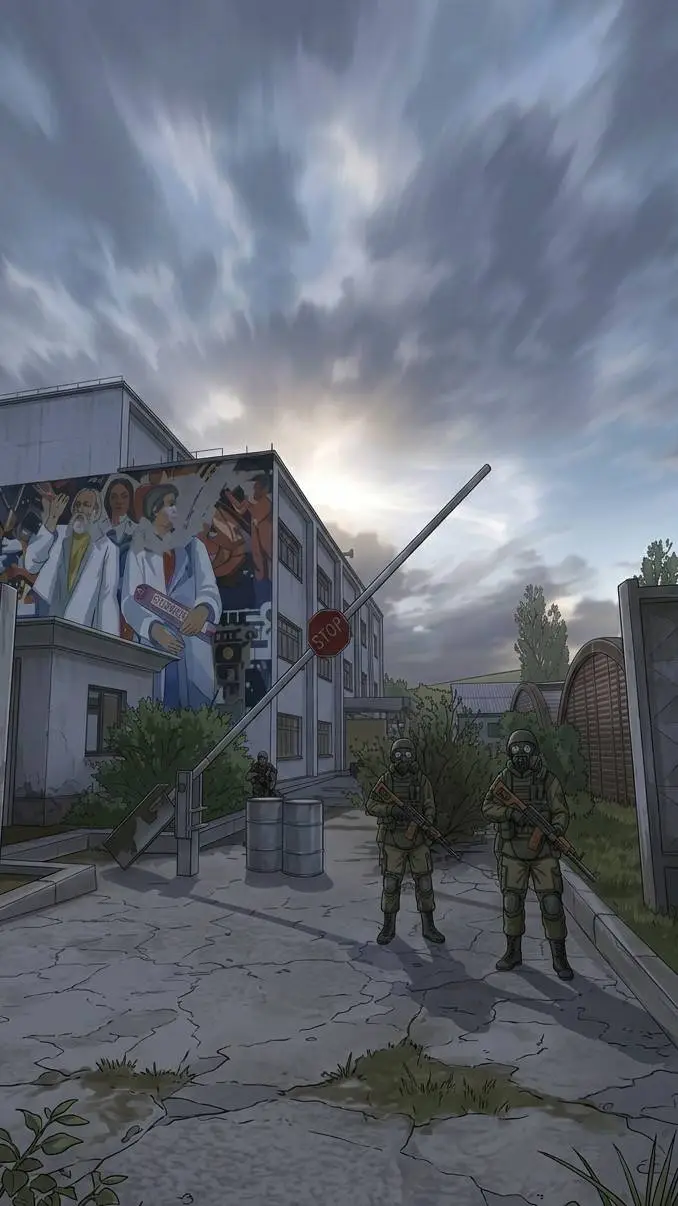 ai character: Spetnaz Base background