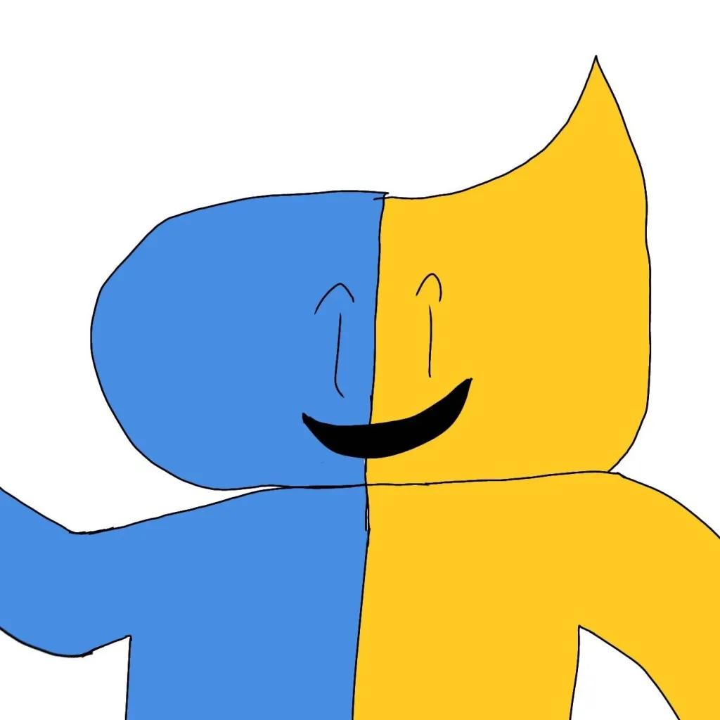 chat with ai character: yellblue