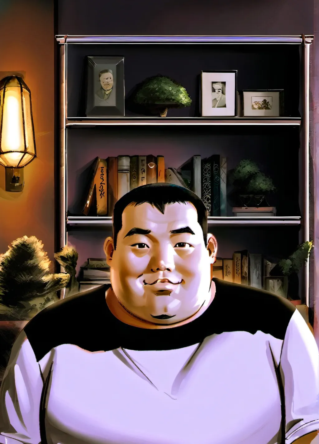 chat with ai character: A chinese dad