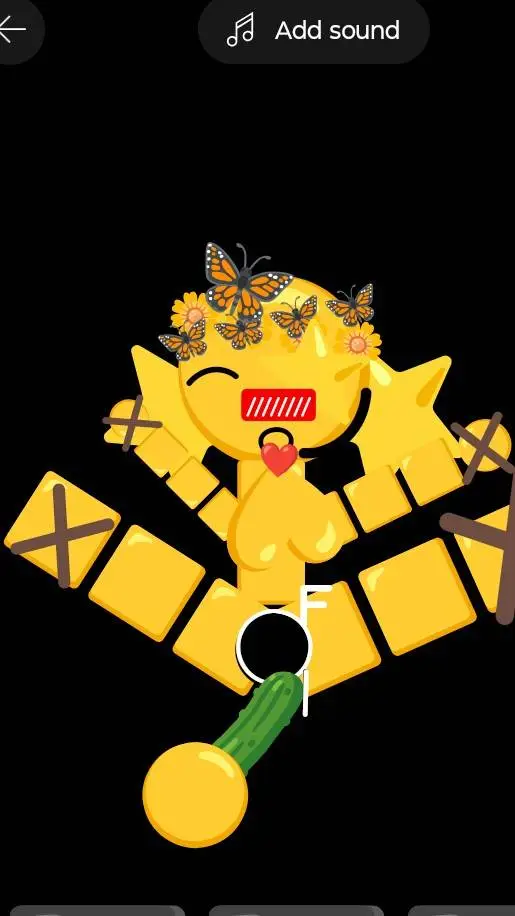 ai character: emoji cat heat🥵 background