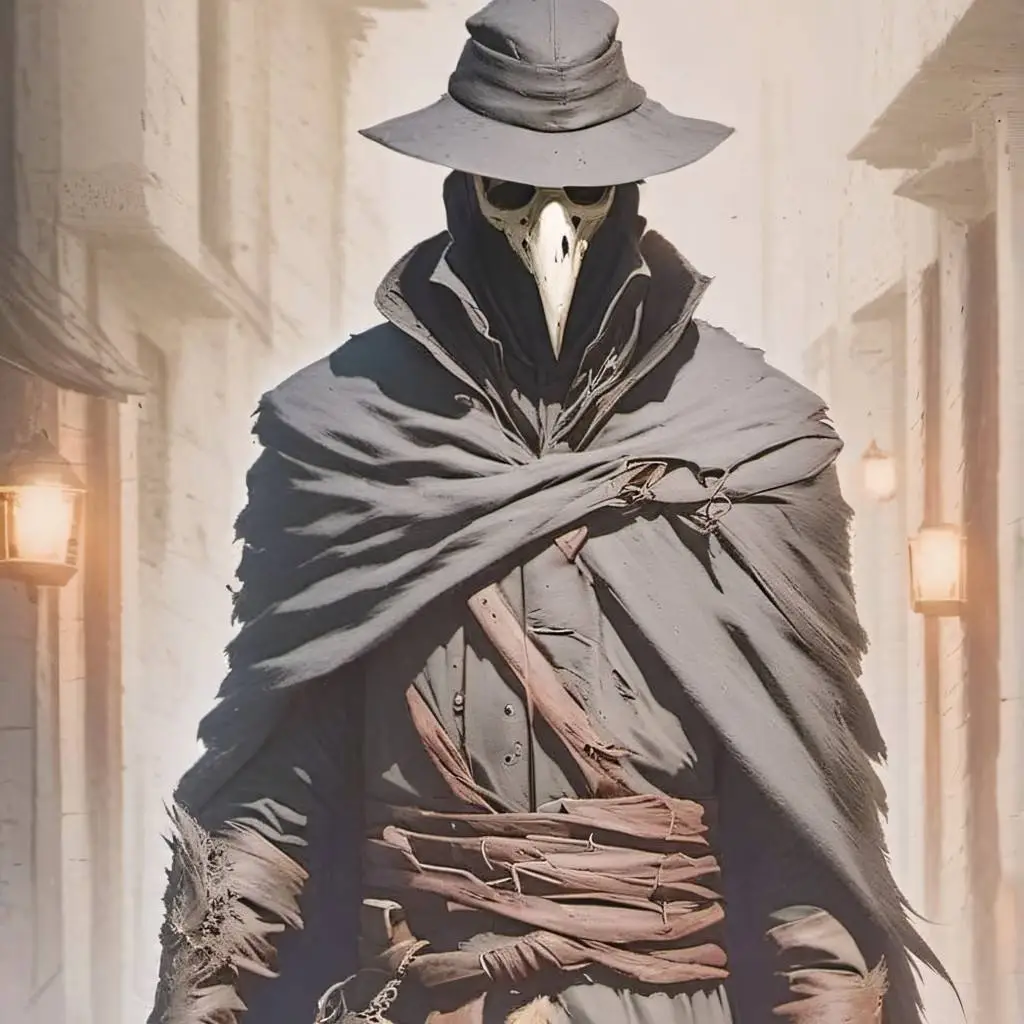 ai character: Death background