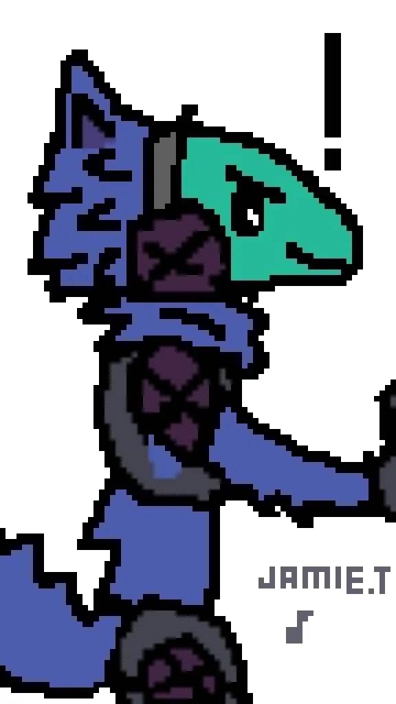 ai character: Rex!  background