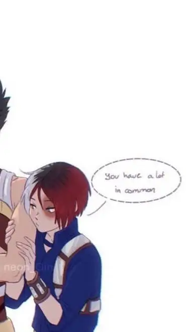 ai character: MHA X HAIKYUU❤🫐⚡ background