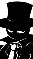 ai character: Black background