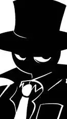 ai character: Black background