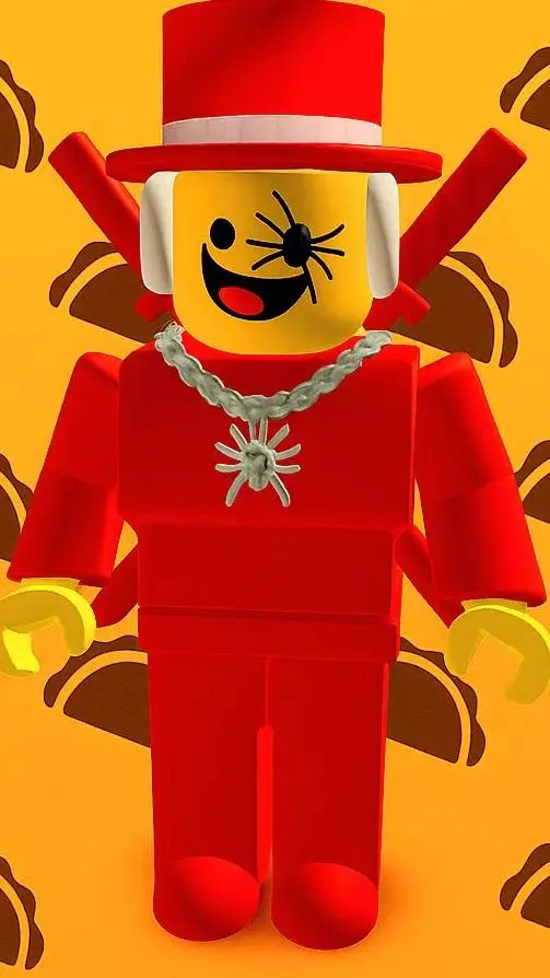 ai character: still a brainrot background