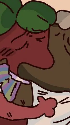 ai character: fruicakoberrymoon? background