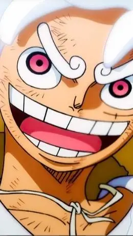 ai character: Luffy gear5  background