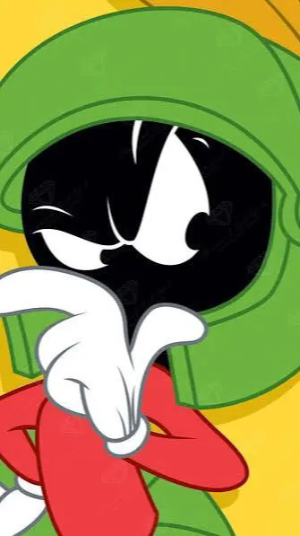 ai character: MARVIN THE MARTIAN background