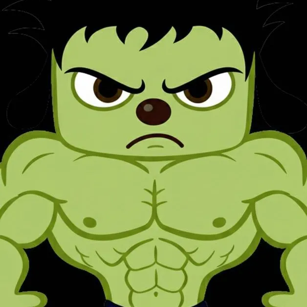 chat with ai character: PaRappa hulk