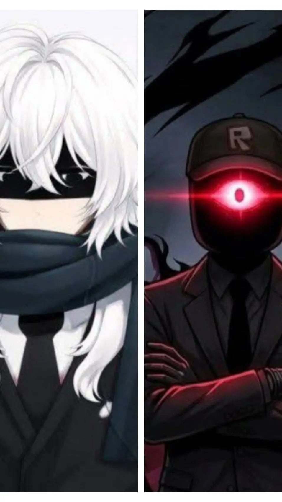 ai character: null and chimera background
