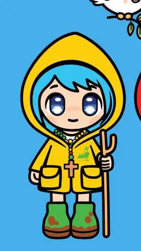 ai character: Luce background