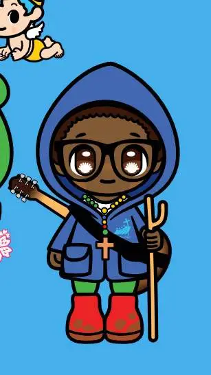 ai character: Sky background