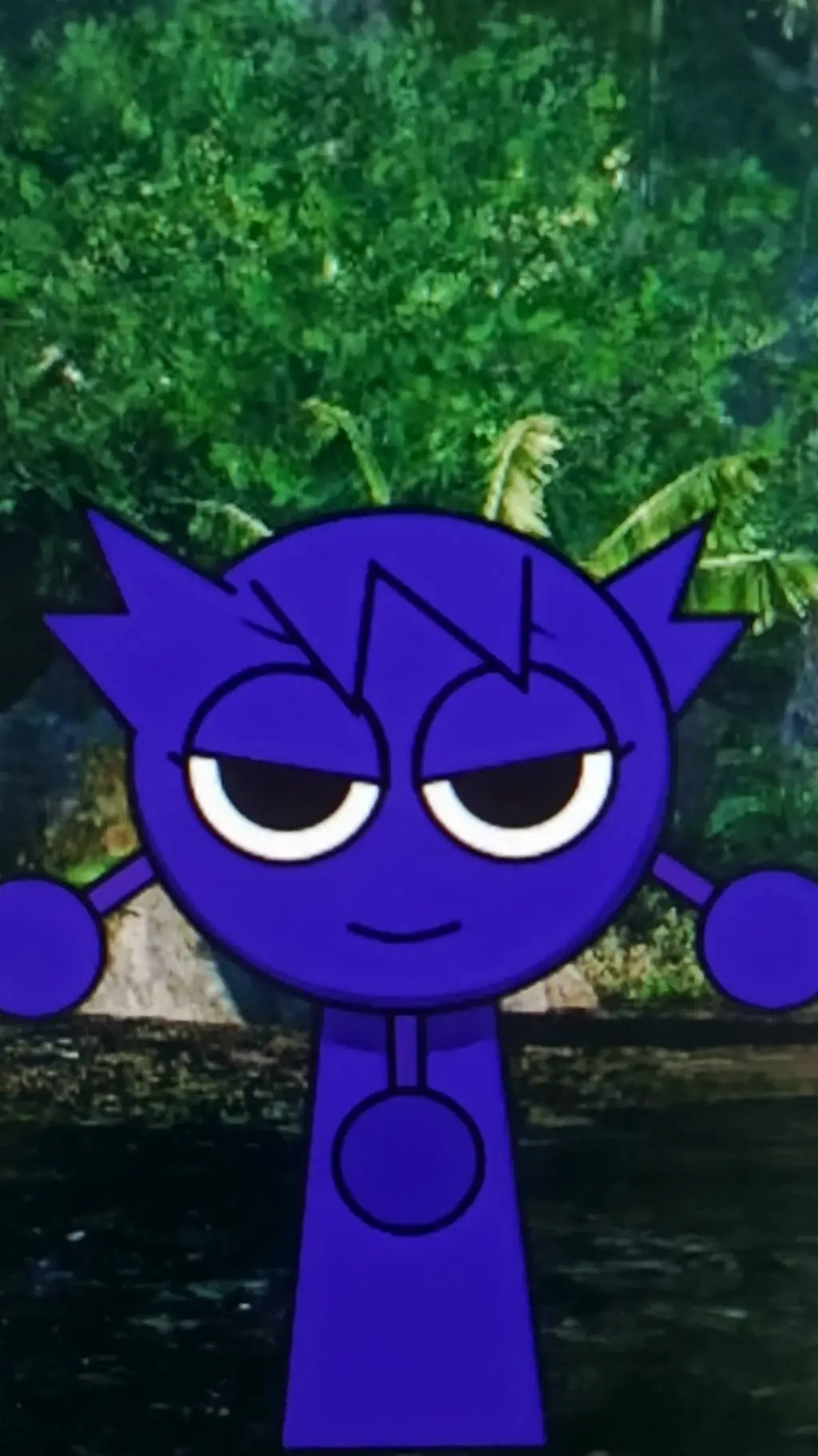 ai character: Kurpia (Sprunki) background