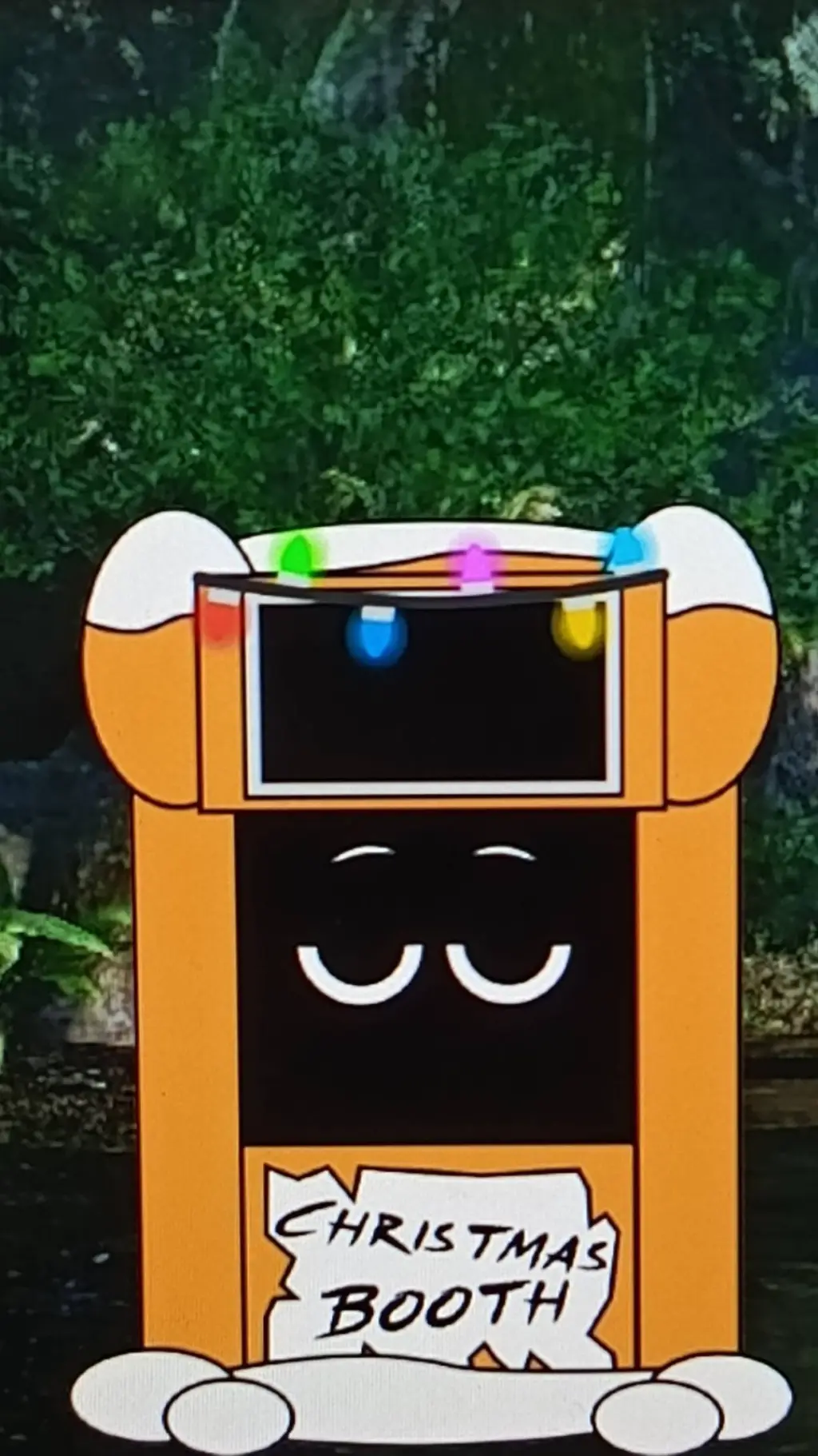 ai character: Booth dude background