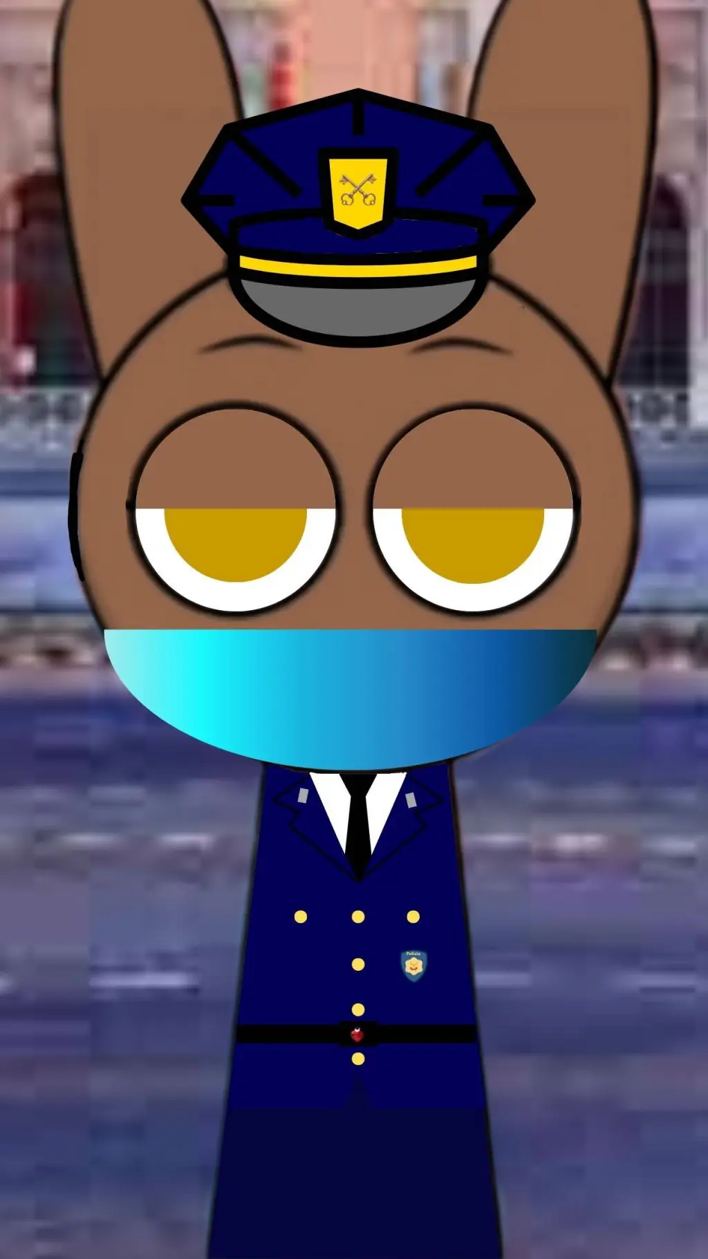 ai character: Officer Enzo Hopps background
