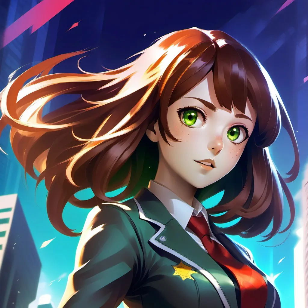 chat with ai character: nice uraraka